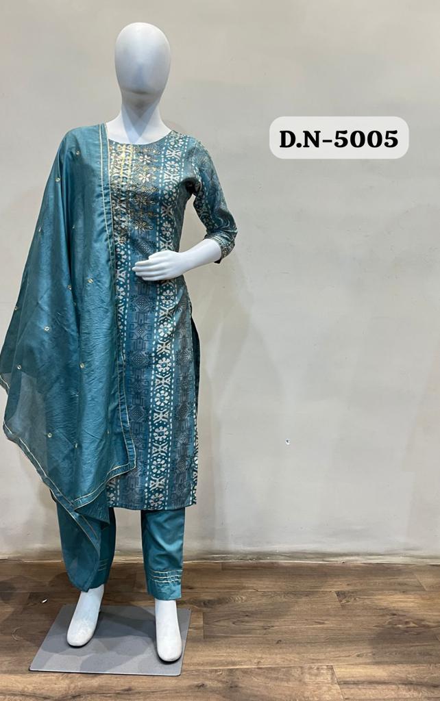 Colorx 5005 To 5008 Designer Readymade Suits Catalog